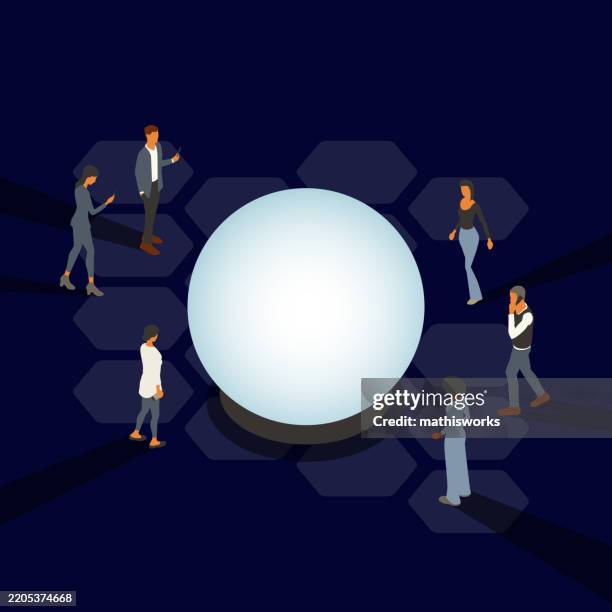 predictive healthcare - hell auf dunklem untergrund stock-grafiken, -clipart, -cartoons und -symbole