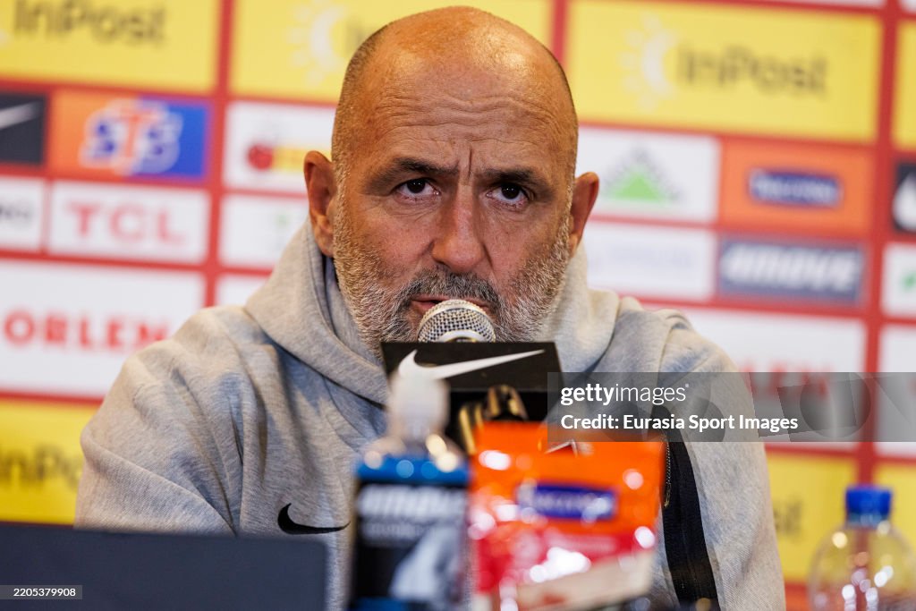 Poland Training Session and Press Conference - FIFA World Cup 2026 Qualifier
