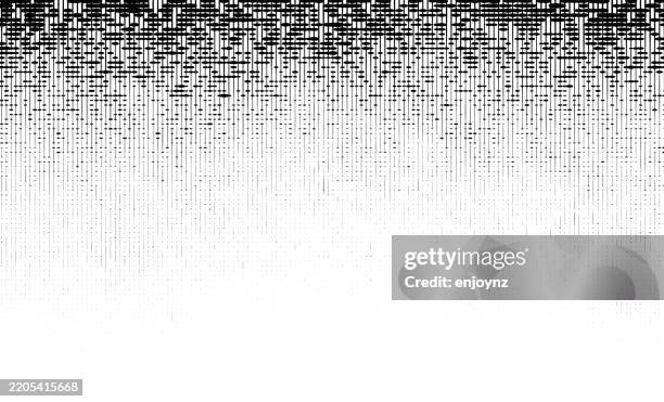 abstract dna genome sequence map background illustration - biomarker vector stock illustrations