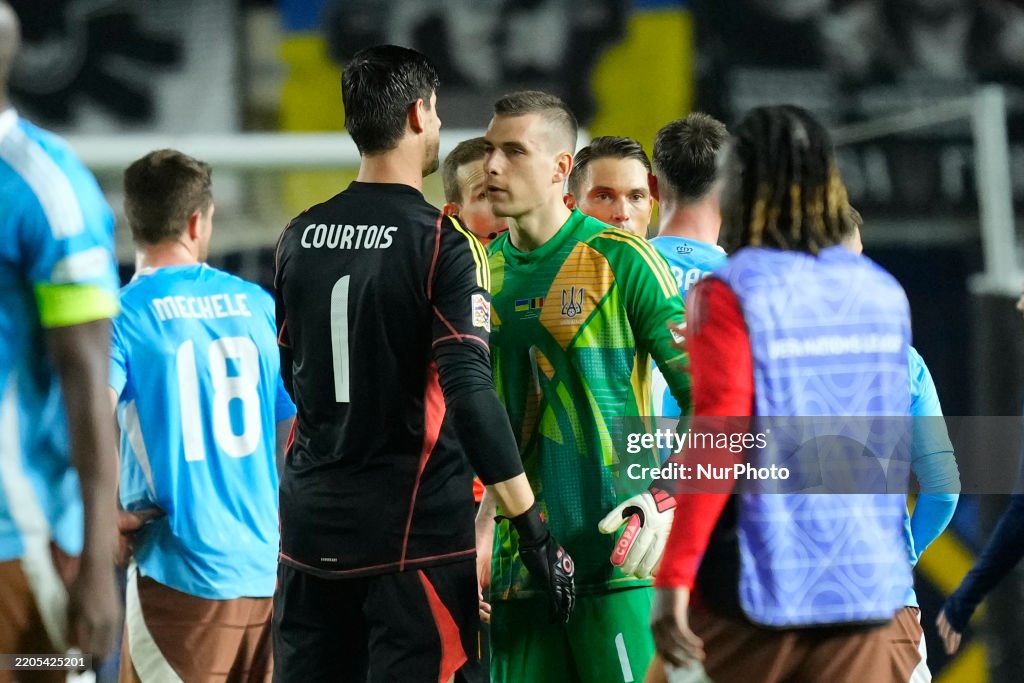 Ukraine v Belgium - UEFA Nations League 2024/25 League A/B Play-offs First Leg