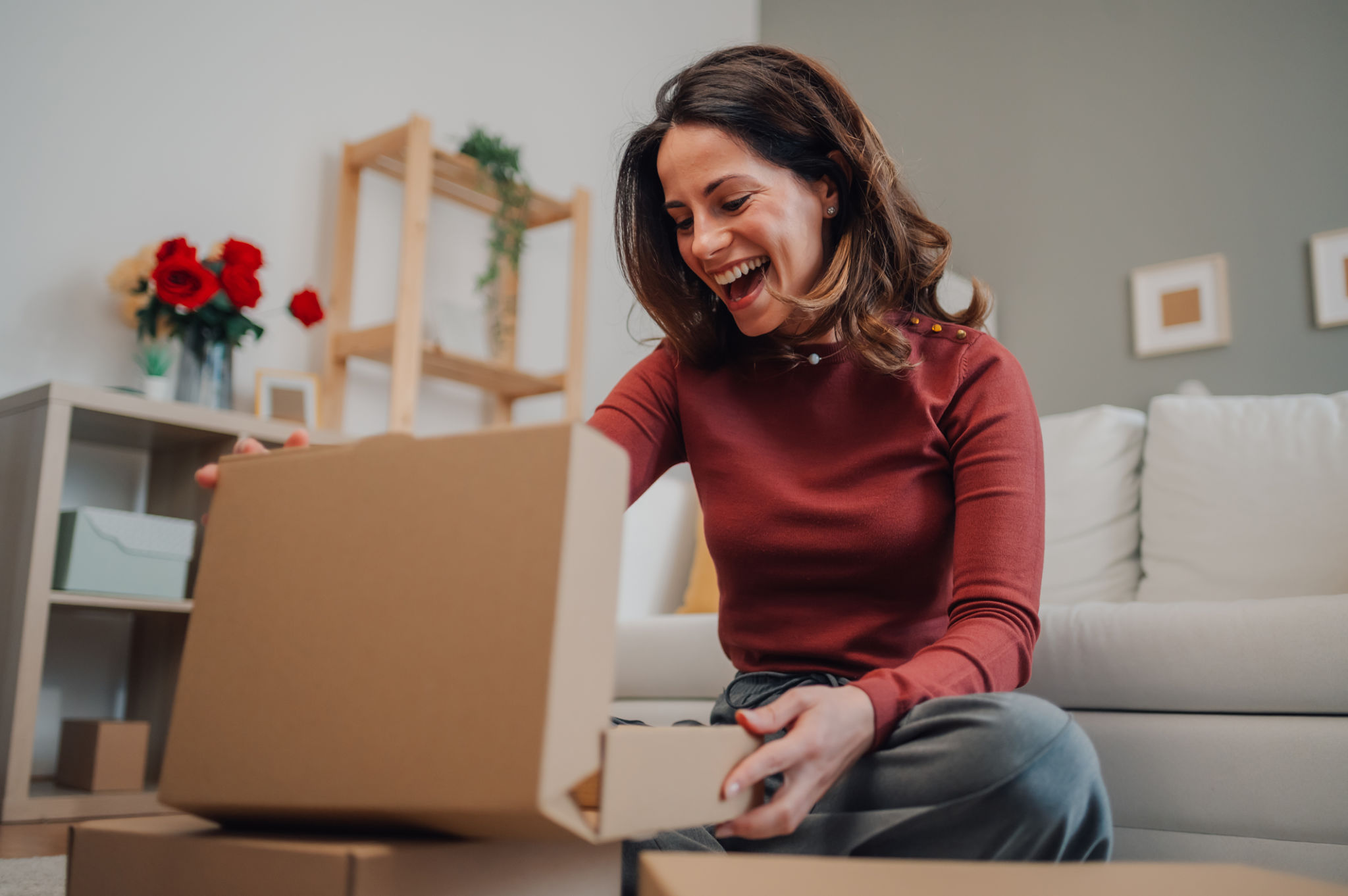 packing boxes