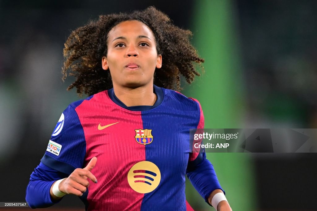 Women's UEFA Champions League Quarter finalVFL Wolfsburg women - FC Barcelona women