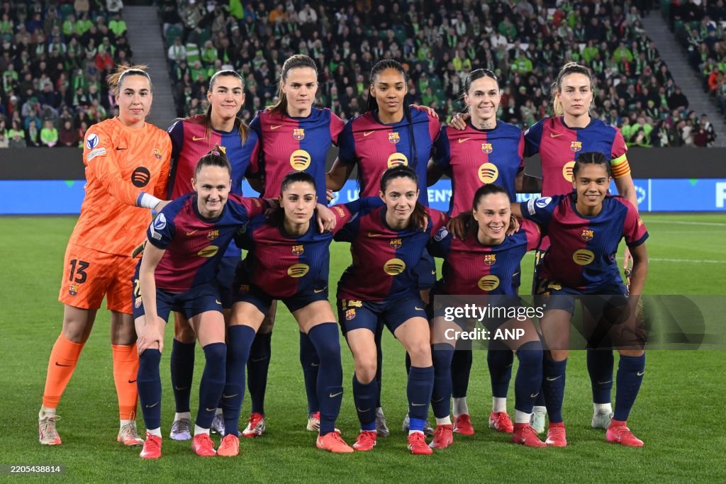 Women's UEFA Champions League Quarter finalVFL Wolfsburg women - FC Barcelona women