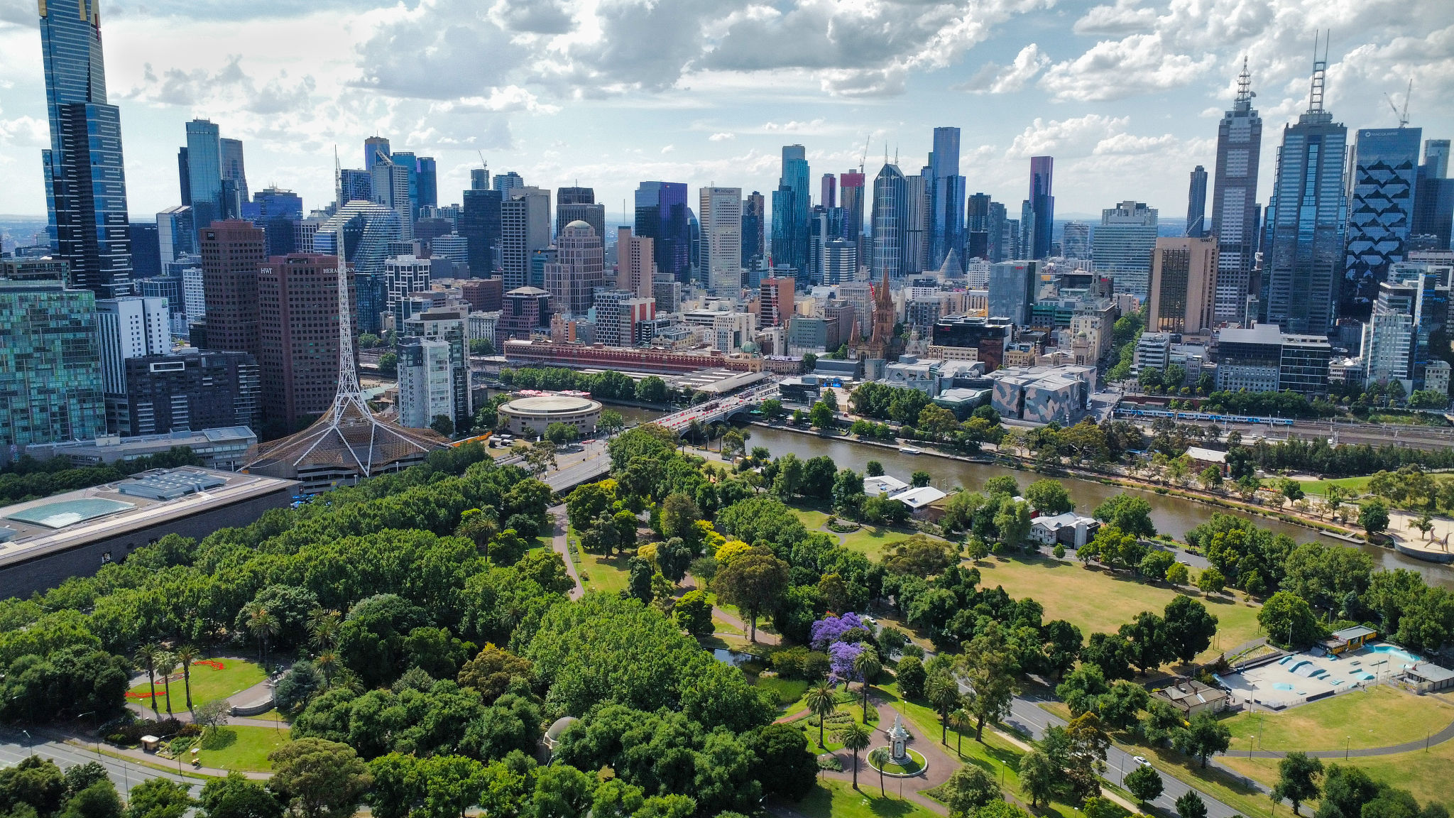 melbourne skyline