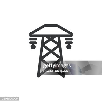Transsmision tower glyph solid icon. Solid icon that can be applied anywhere, simple, pixel perfect and modern style. Transsmision tower glyph solid icon. Solid icon that can be applied anywhere, simple, pixel perfect and modern style.
