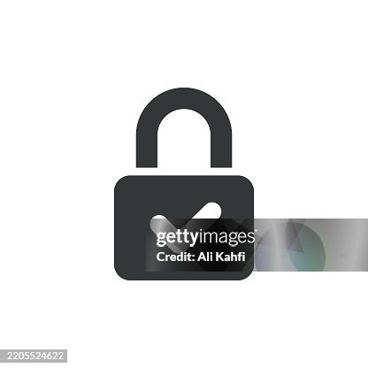 Padlock glyph solid icon. Solid icon that can be applied anywhere, simple, pixel perfect and modern style. Padlock glyph solid icon. Solid icon that can be applied anywhere, simple, pixel perfect and modern style.