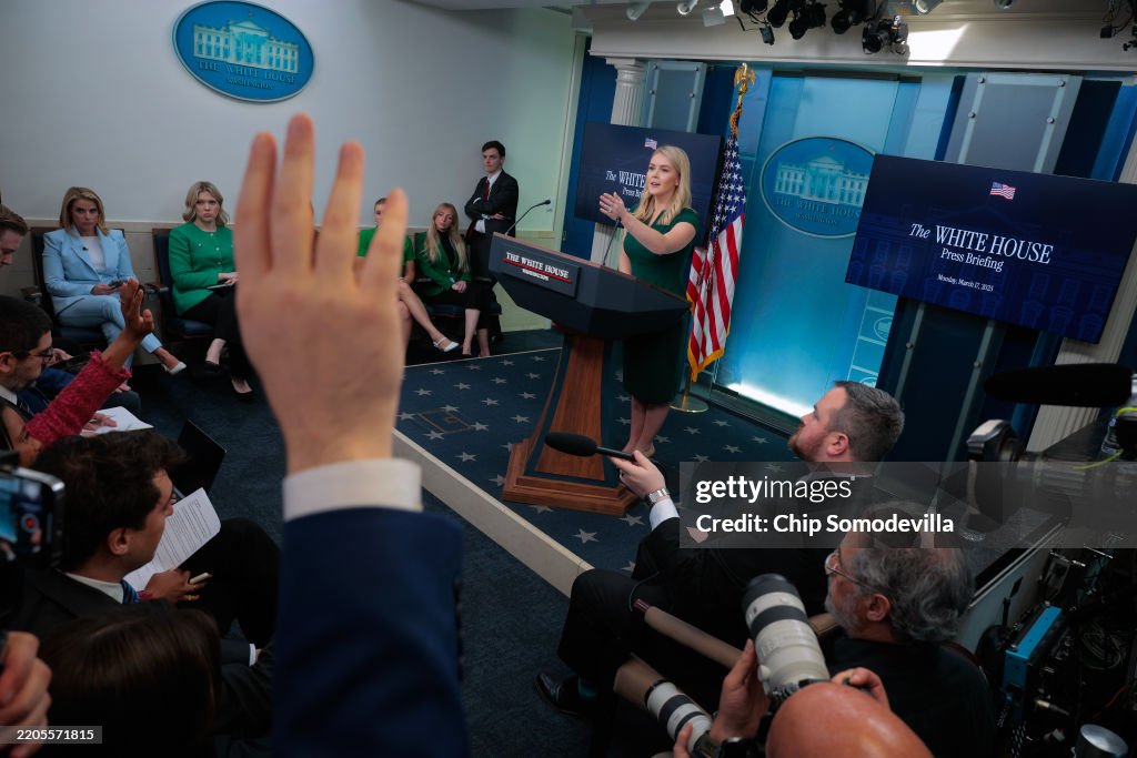 White House Press Secretary Karoline Leavitt Holds Press Briefing