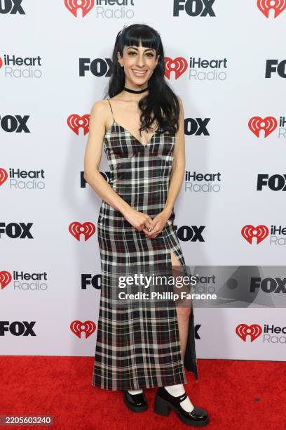YaSi attends the 2025 iHeartRadio Music Awards at Dolby Theatre in Los Angeles, California on March 17, 2025. Broadcasted live on FOX.