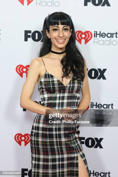 YaSi attends the 2025 iHeartRadio Music Awards at Dolby Theatre in Los Angeles, California on March 17, 2025. Broadcasted live on FOX.