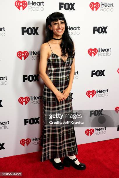 YaSi attends the 2025 iHeartRadio Music Awards at Dolby Theatre on March 17, 2025 in Hollywood, California.