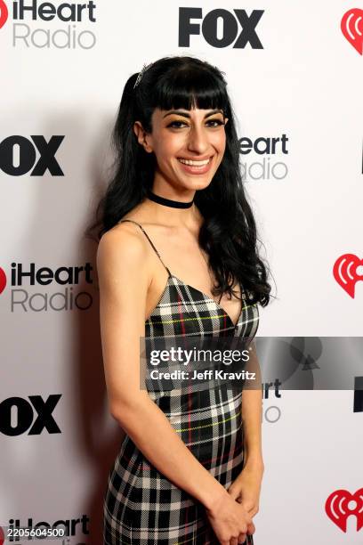 YaSi attends the 2025 iHeartRadio Music Awards at Dolby Theatre on March 17, 2025 in Hollywood, California.