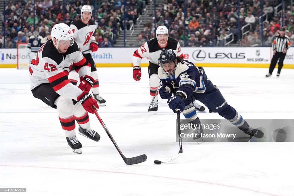 New Jersey Devils v Columbus Blue Jackets