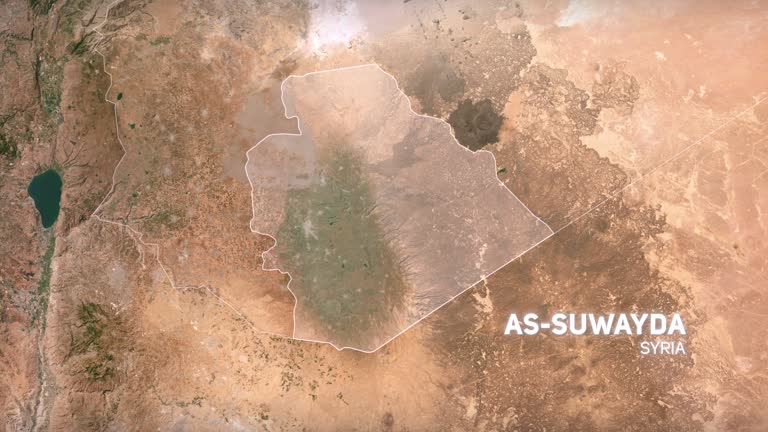 Suweida Map 314 Syria Map Stock Videos, Footage, & 4K Video Clips - Getty Images