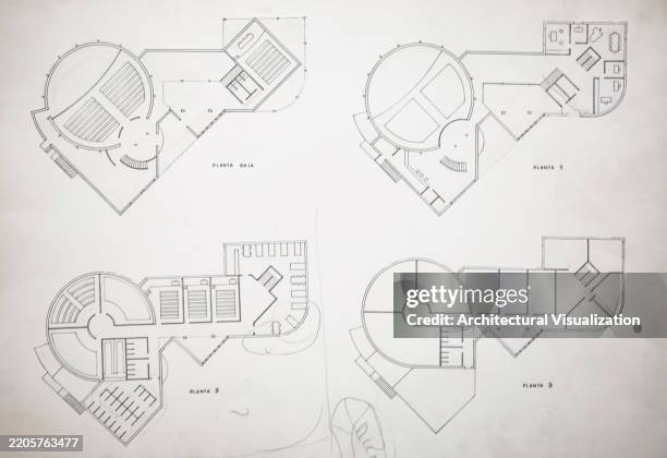 50 School Building Blueprint High Res Illustrations - Getty Images