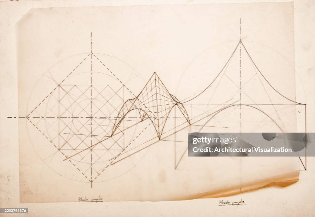 Geometric Illustration Showing Abstract Designs And Mathematical ...