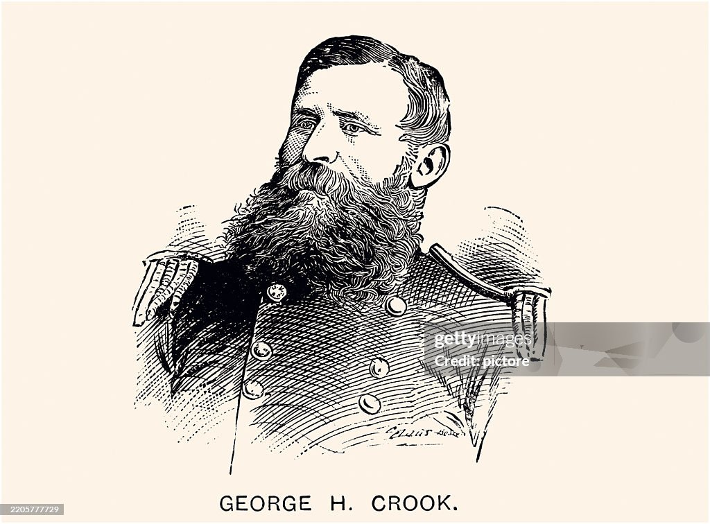 Col. George Crook George H Crook Was A Career Us Army In The Civil War Became Majgen ...