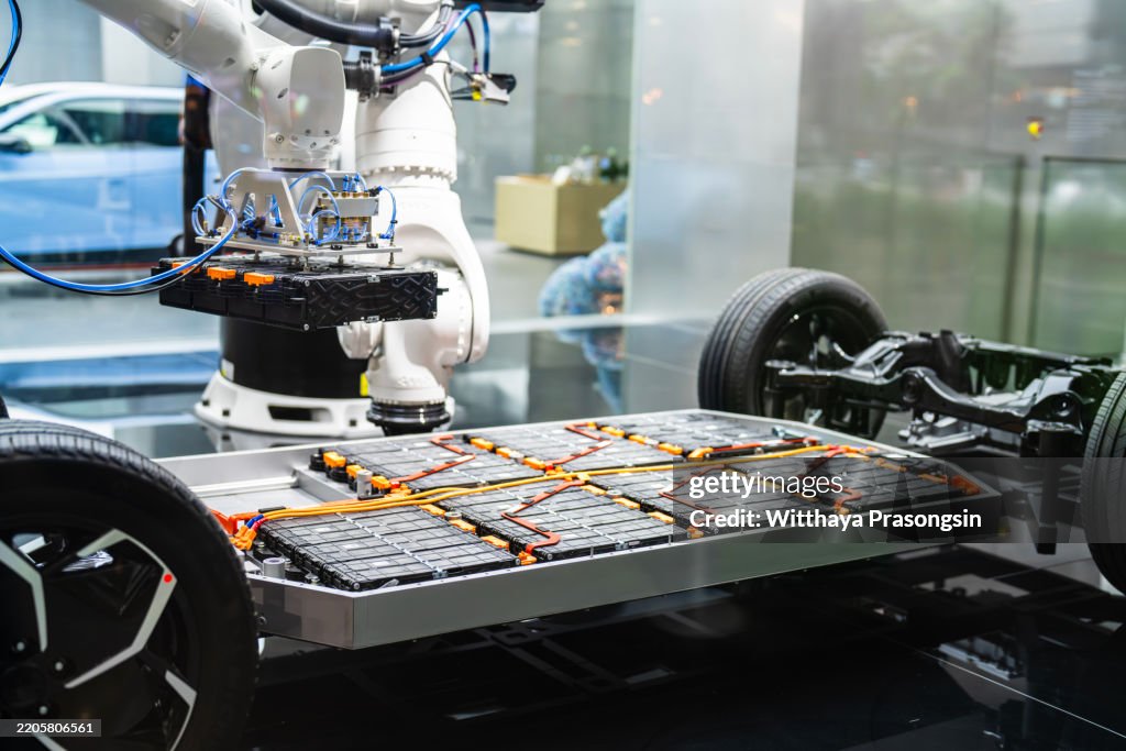 Robotic Battery Module Assembly System Robotic Assembly Of Electric Vehicle Battery Pack For Advanced ...