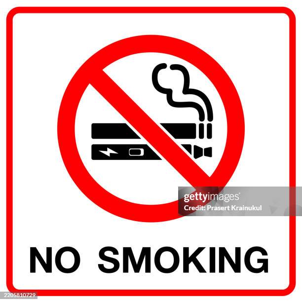 no smoking sign. no vaping sing - no smoking sign stock pictures, royalty-free photos & images