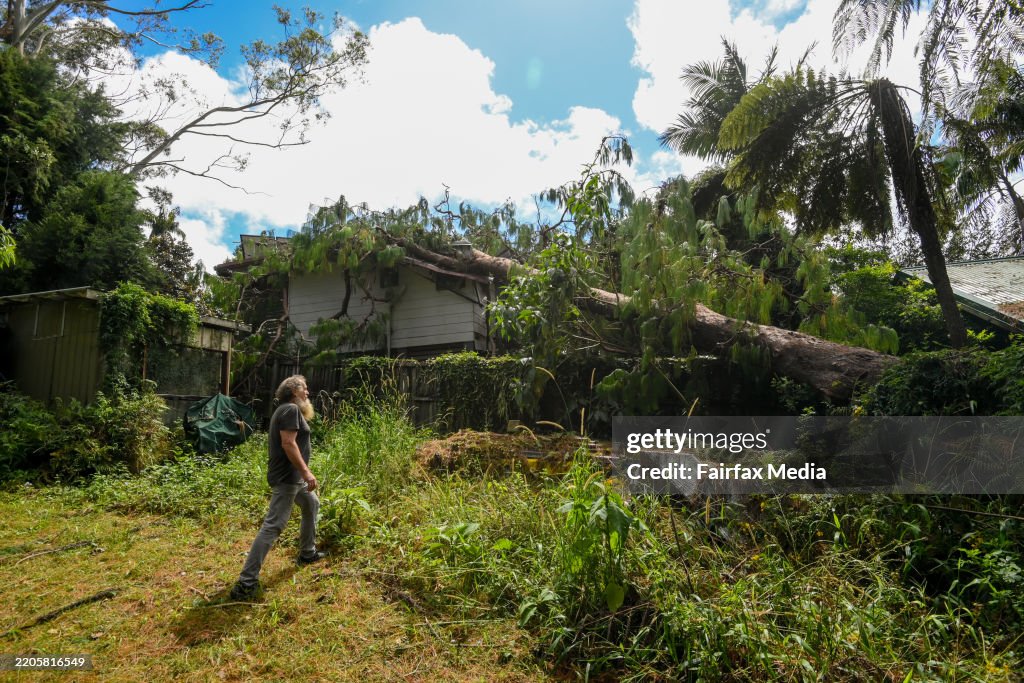 Ex-Tropical Cyclone Alfred at the Gold Coast, Queensland, 2025