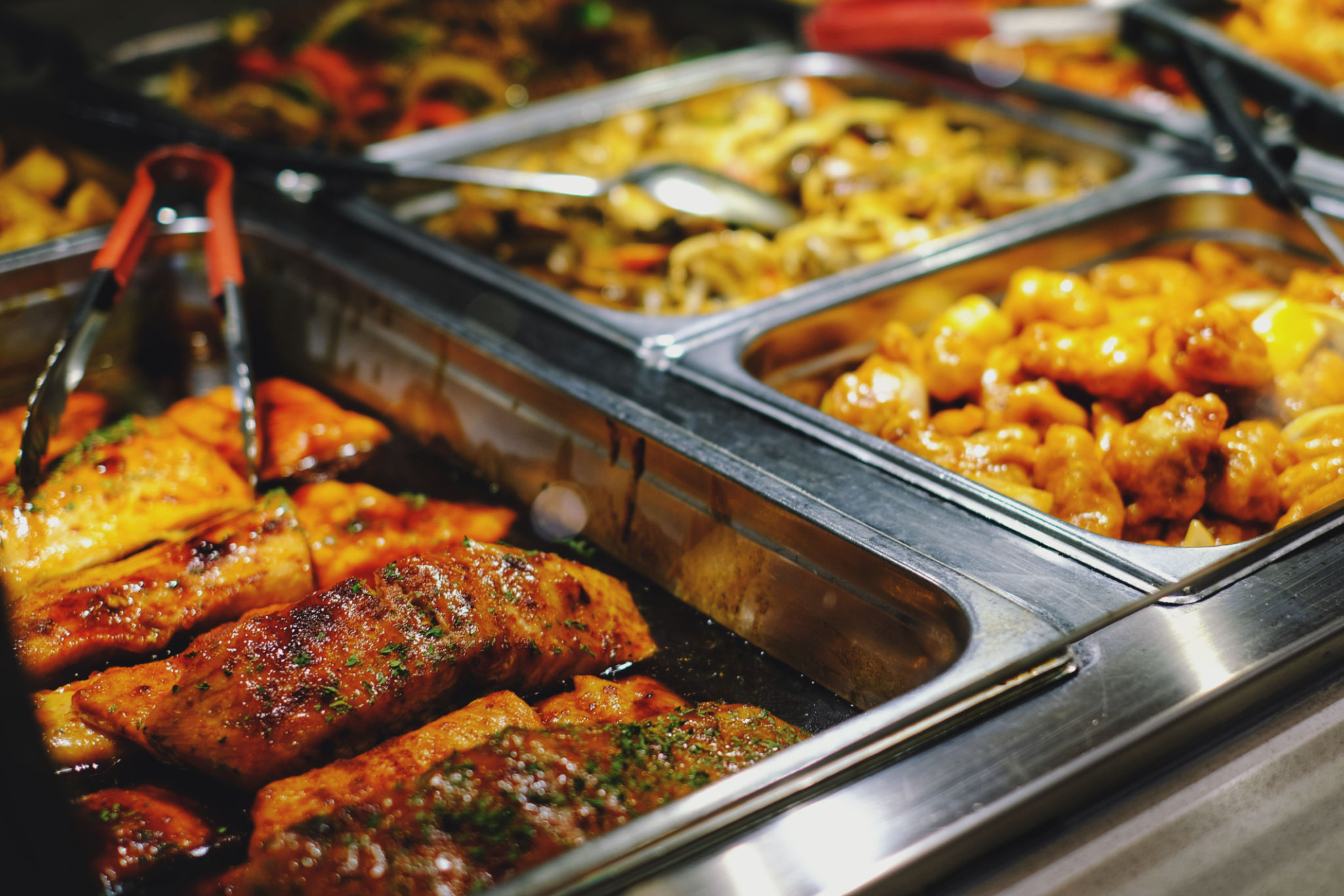 Close-Up Of Food On Barbecue Grill Close-Up Of Food On Barbecue Grill