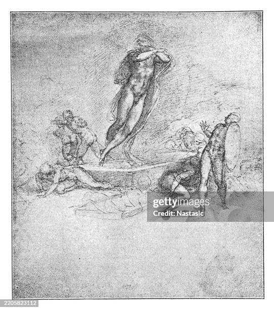 912 Michelangelo Drawings Stock Photos, High-Res Pictures, and