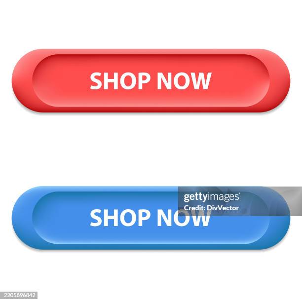 Shop Now Design Shop Now Button Design High-Res Vector Graphic - Getty Images