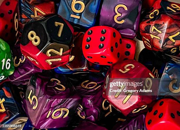 role playing dice - swiss bet stock pictures, royalty-free photos & images