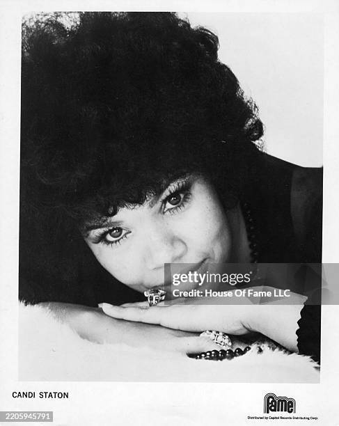 Staton Singer Candi Staton poses for a photo at FAME Studios Circa 1972 in ...
