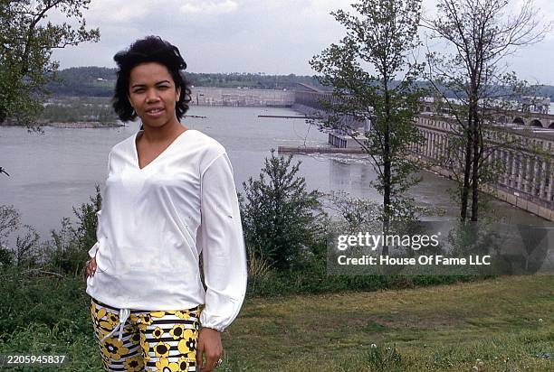 Staton Singer Candi Staton poses for a photo Circa 1969 in Muscle Shoals ...
