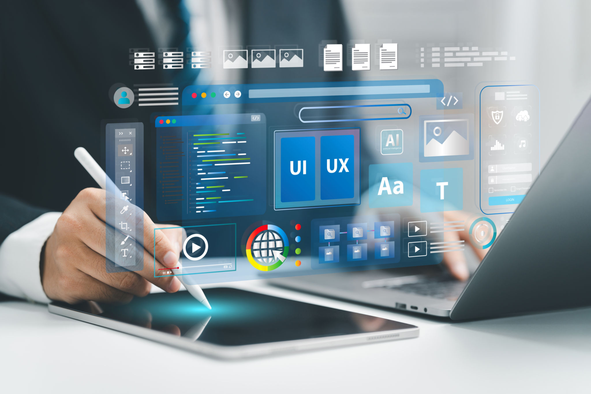 typography web design
