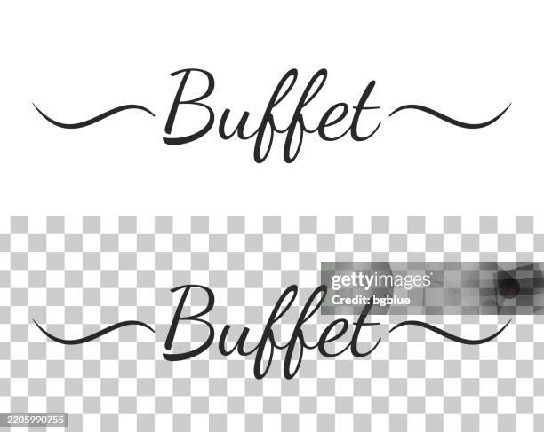 Script Text Buffet 988 Script Tails Stock Photos, High-Res Pictures, and Images - Getty Images