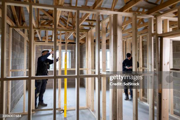 housing development in progress - design stock pictures, royalty-free photos & images