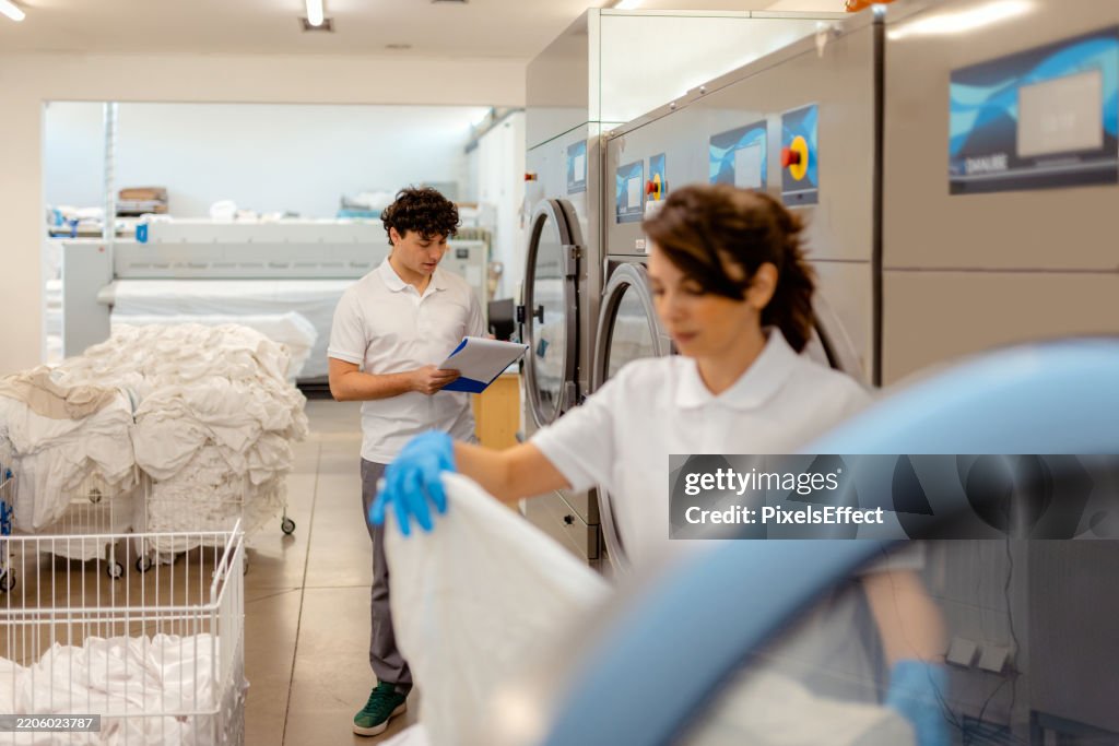 Laundry Business Partners: Planning and Processing