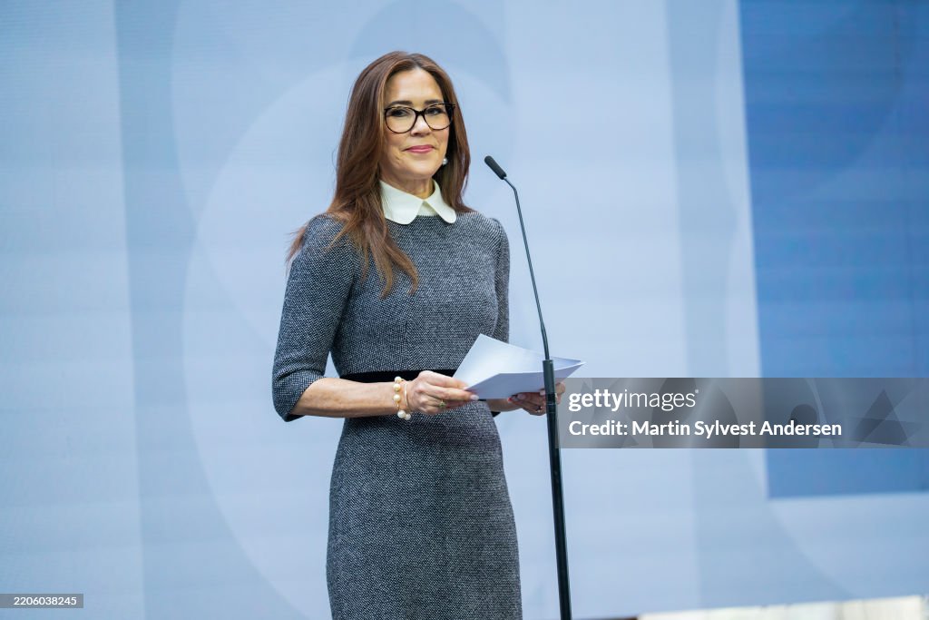 Queen Mary Of Denmark Participates In Realdania's Conference Our Quality of Life