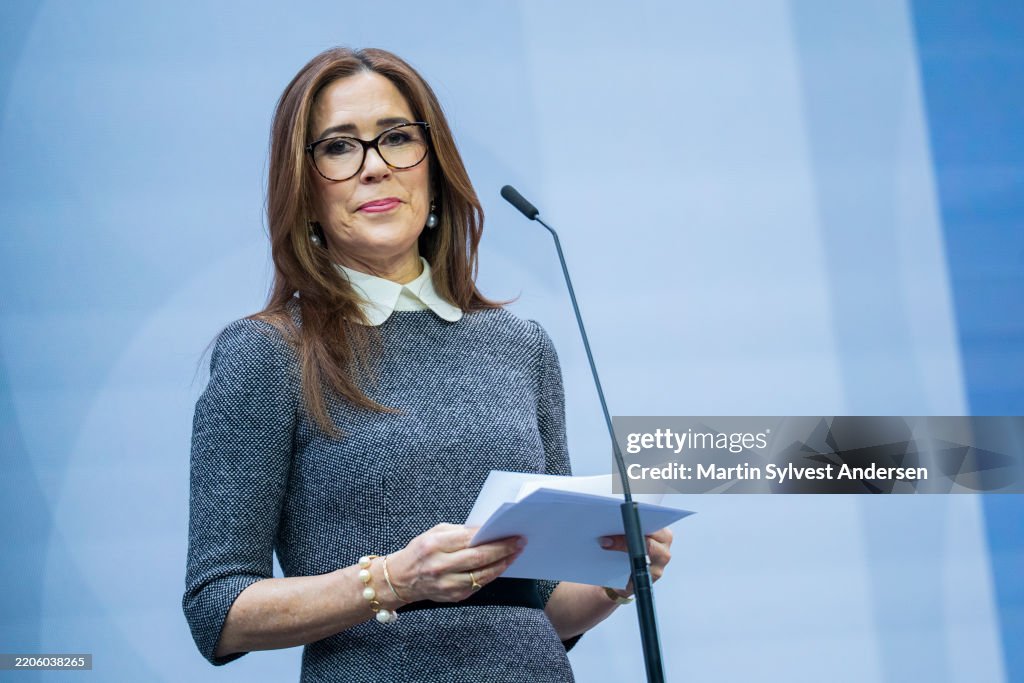 Queen Mary Of Denmark Participates In Realdania's Conference Our Quality of Life