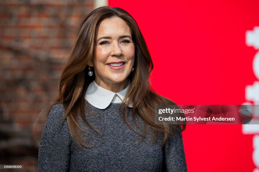 Queen Mary Of Denmark Participates In Realdania's Conference Our Quality of Life