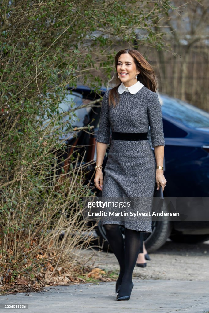 Queen Mary Of Denmark Participates In Realdania's Conference Our Quality of Life
