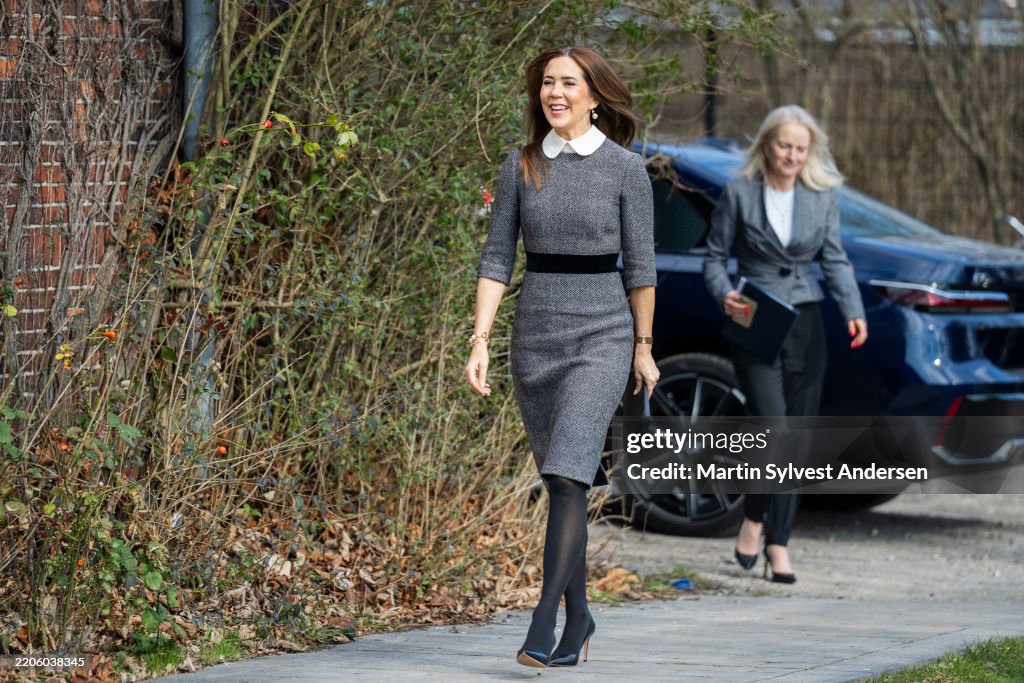 Queen Mary Of Denmark Participates In Realdania's Conference Our Quality of Life