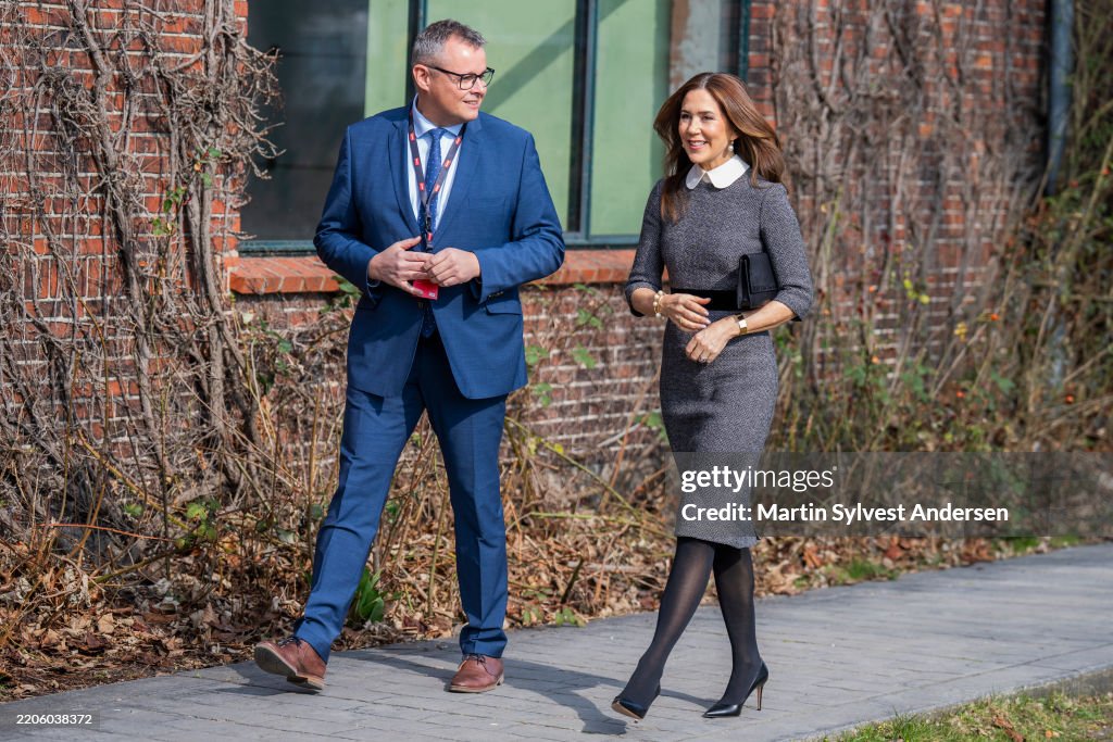 Queen Mary Of Denmark Participates In Realdania's Conference Our Quality of Life