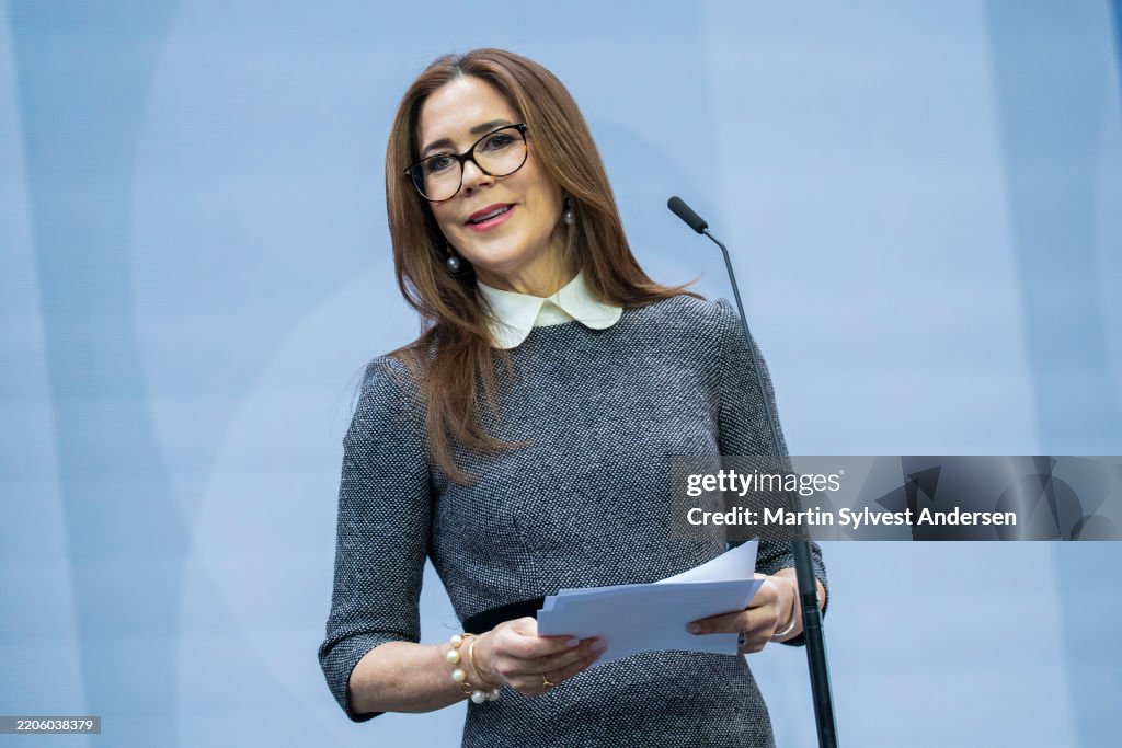 Queen Mary Of Denmark Participates In Realdania's Conference Our Quality of Life
