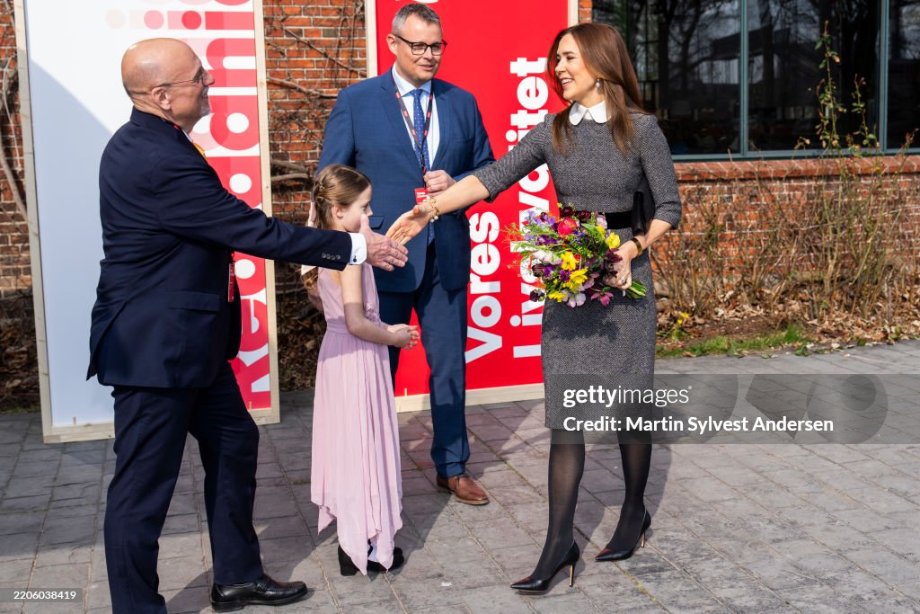 Queen Mary Of Denmark Participates In Realdania's Conference Our Quality of Life