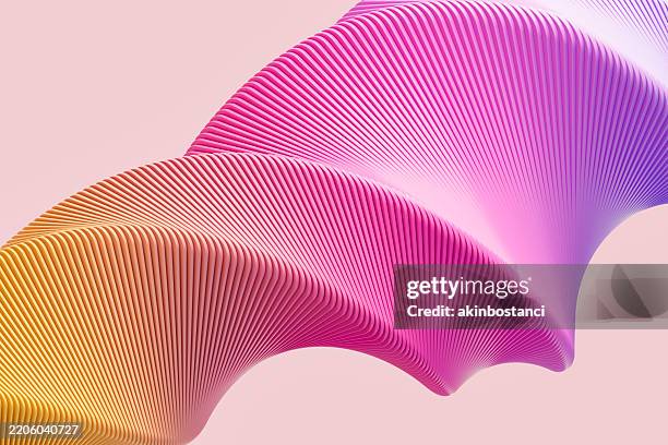 abstract twisted shapes, ai creativity concept - förändring bildbanksfoton och bilder
