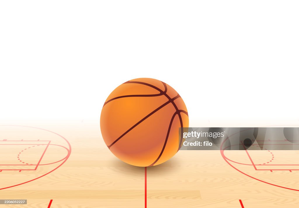 Basketball Court Background