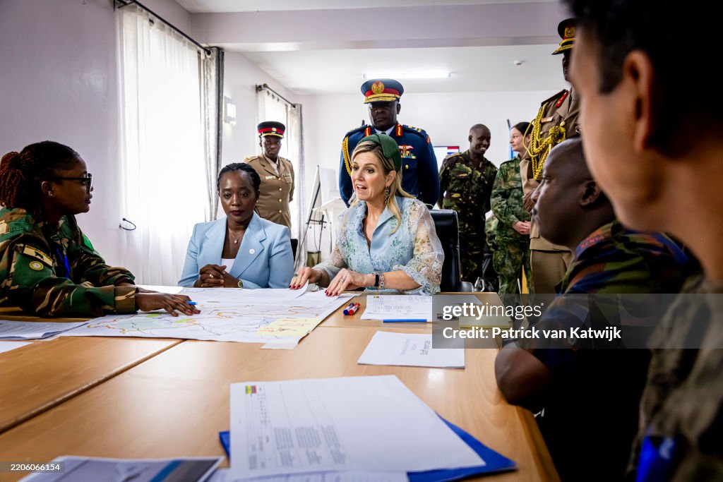 King Willem-Alexander Of The Netherlands & Queen Maxima Of The Netherlands - State Visit To Kenya - Day Three