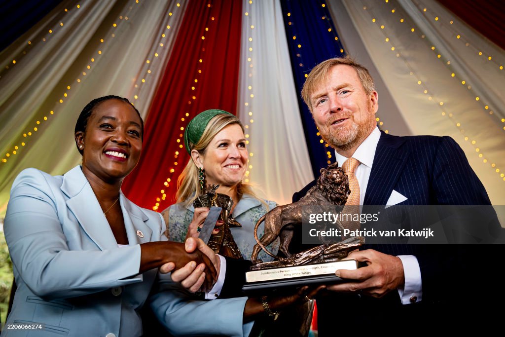 King Willem-Alexander Of The Netherlands & Queen Maxima Of The Netherlands - State Visit To Kenya - Day Three