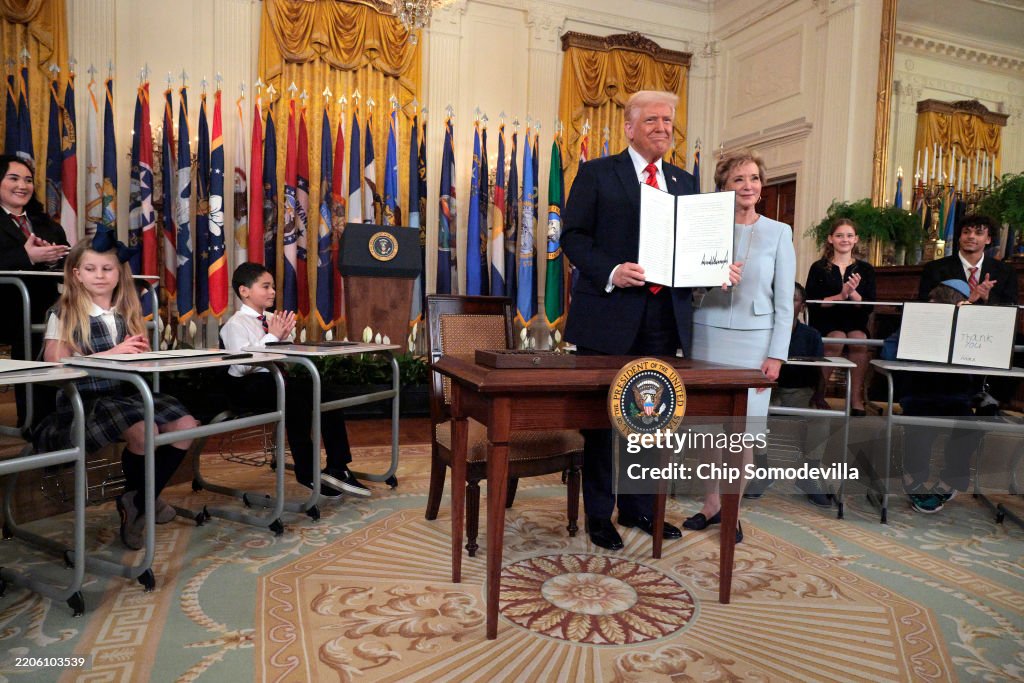 Trump Signs Executive Order Intending To Abolish Education Department