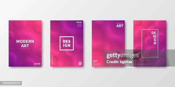 brochure template layout, pink cover design, business annual report, flyer, magazine - magenta stock illustrations