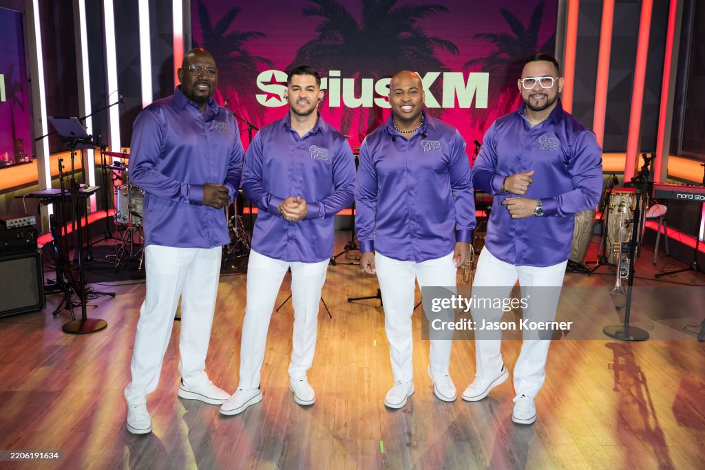 Grupo Niche Visits SiriusXM Miami