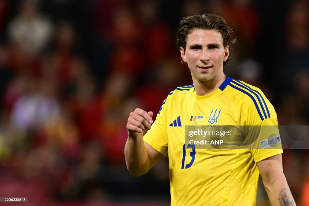 UEFA Nations League 2024/25 League A/B Play-offs Second LegBelgium v Ukraine