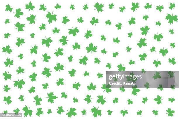 maple leaf icon. modern leaf symbol. natural background. vector illustration. stock illustration - red maple leaf stock illustrations